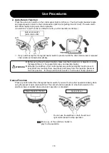 Предварительный просмотр 20 страницы Takara Belmont LUAR AB-MF Operation Manual