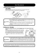 Предварительный просмотр 24 страницы Takara Belmont LUAR AB-MF Operation Manual