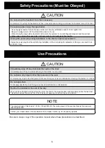 Preview for 8 page of Takara Belmont Luxury MAXIM AB-9500E Operation Manual