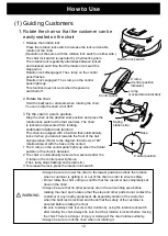 Предварительный просмотр 14 страницы Takara Belmont Luxury MAXIM AB-9500P Operation Manual