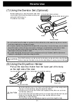 Предварительный просмотр 23 страницы Takara Belmont Luxury MAXIM AB-9500P Operation Manual