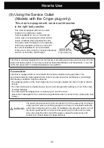 Предварительный просмотр 24 страницы Takara Belmont Luxury MAXIM AB-9500P Operation Manual