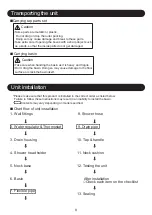 Предварительный просмотр 8 страницы Takara Belmont MAJOLICA PORTO AY-SB P1 Installation Instructions Manual