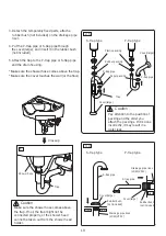 Предварительный просмотр 19 страницы Takara Belmont MAJOLICA PORTO AY-SB P1 Installation Instructions Manual