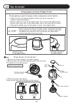 Предварительный просмотр 20 страницы Takara Belmont MAJOLICA PORTO AY-SB P1 Installation Instructions Manual