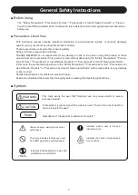 Preview for 2 page of Takara Belmont Majolica Porto Operating Instructions Manual