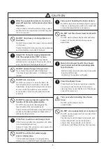 Preview for 6 page of Takara Belmont Majolica Porto Operating Instructions Manual