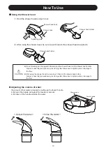 Preview for 10 page of Takara Belmont Majolica Porto Operating Instructions Manual