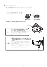 Preview for 12 page of Takara Belmont Majolica Porto Operating Instructions Manual