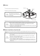 Preview for 16 page of Takara Belmont Majolica Porto Operating Instructions Manual