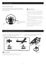 Предварительный просмотр 9 страницы Takara Belmont Manual Barber chairs Installation And Operating Instructions Manual