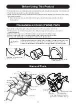 Предварительный просмотр 9 страницы Takara Belmont RS Adria II Operating Manual