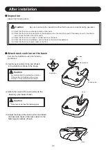 Предварительный просмотр 24 страницы Takara Belmont RS III AXIS Installation Instructions Manual