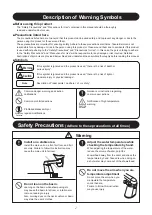 Preview for 2 page of Takara Belmont RS SWING Operating Manual