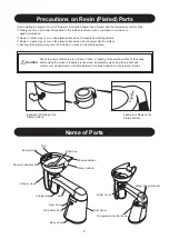 Preview for 8 page of Takara Belmont RS SWING Operating Manual