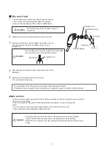 Preview for 19 page of Takara Belmont RS SWING Operating Manual