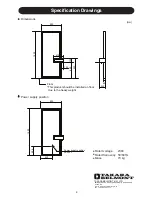 Preview for 8 page of Takara Belmont SAPPHO Operation & Installation Manual