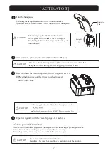 Предварительный просмотр 9 страницы Takara Belmont SONIX AE-FBS Series Operating Manual