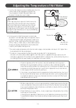 Preview for 16 page of Takara Belmont W SWING YUME Operating Instructions Manual