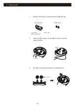 Preview for 8 page of Takara Belmont Yume DX Quick Operation Manual