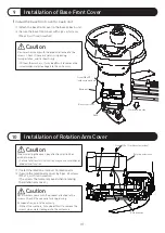 Preview for 31 page of Takara Belmont YUME SWING Installation Manual