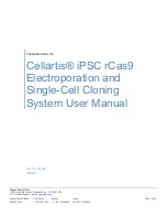 Preview for 1 page of Takara Bio Cellartis iPSC rCas9 User Manual