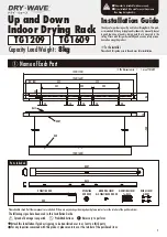 Предварительный просмотр 1 страницы TAKARA DRY-WAVE TG1209 Installation Manual