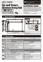 TAKARA DRY-WAVE TM1412 Installation Manual предпросмотр