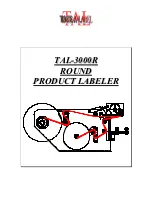 Preview for 2 page of TAKE-A-LABEL TAL-3000R Operation Manual