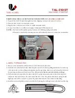 Preview for 2 page of TAKE-A-LABEL TAL-3100T Operation Manual