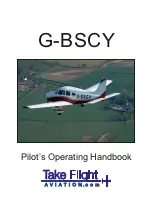 Preview for 1 page of Take Flight G-BSCY PA-28-151 1981 Pilot Operating Handbook