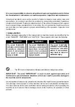 Preview for 3 page of Takeuchi 12820004 Operator'S Manual