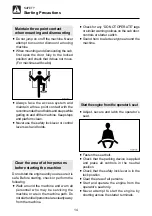 Предварительный просмотр 16 страницы Takeuchi 12820004 Operator'S Manual