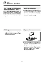 Preview for 33 page of Takeuchi 12820004 Operator'S Manual