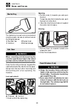 Preview for 40 page of Takeuchi 12820004 Operator'S Manual