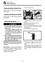 Preview for 121 page of Takeuchi 12820004 Operator'S Manual