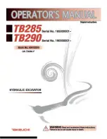 Предварительный просмотр 1 страницы Takeuchi 185000001 Operator'S Manual