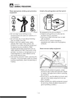 Preview for 13 page of Takeuchi 185000001 Operator'S Manual