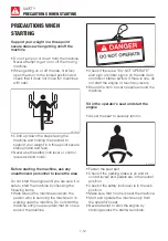 Preview for 22 page of Takeuchi 190100003 Operator'S Manual