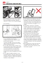 Preview for 26 page of Takeuchi 190100003 Operator'S Manual