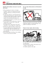 Предварительный просмотр 28 страницы Takeuchi 190100003 Operator'S Manual