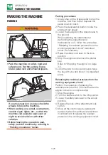 Preview for 152 page of Takeuchi 190100003 Operator'S Manual