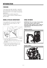 Предварительный просмотр 4 страницы Takeuchi 216000002 Operator'S Manual