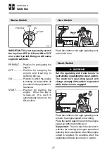 Preview for 49 page of Takeuchi AF4E001 Operator'S Manual