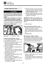 Preview for 56 page of Takeuchi AF4E001 Operator'S Manual