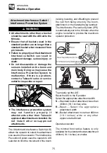 Preview for 77 page of Takeuchi AF4E001 Operator'S Manual