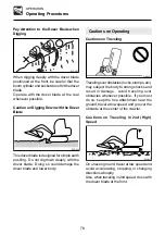 Preview for 80 page of Takeuchi AF4E001 Operator'S Manual