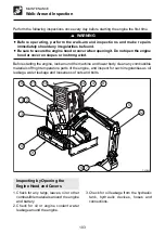 Preview for 105 page of Takeuchi AF4E001 Operator'S Manual
