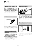 Предварительный просмотр 27 страницы Takeuchi TB014 Operator'S Manual