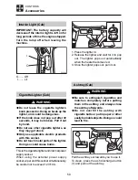 Preview for 61 page of Takeuchi TB014 Operator'S Manual